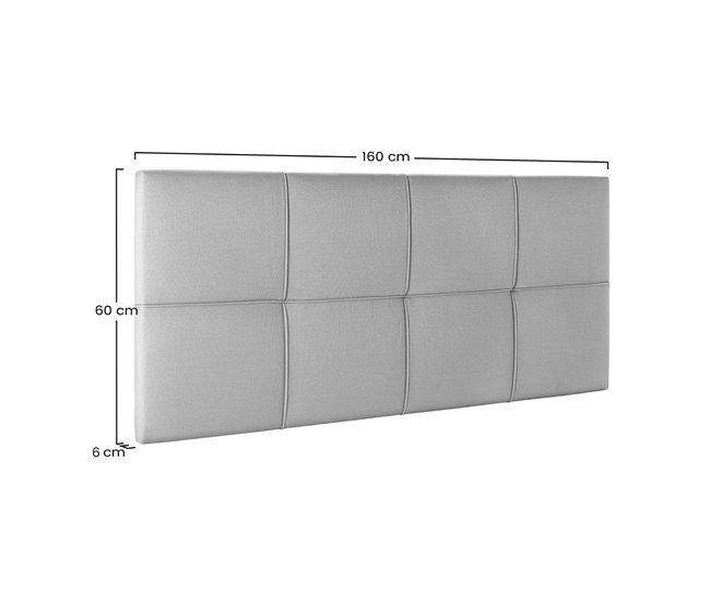 Cabecero tapizado Sicilia 160 Beige