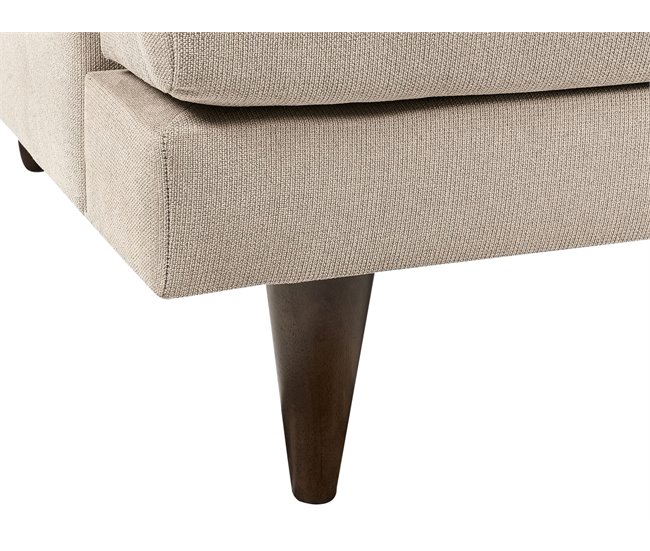 Beliani Sofá de 3 plazas Poliéster JARPEN Beige