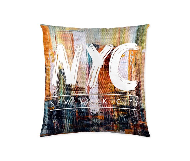 Funda de cojín NY ART Multicolor