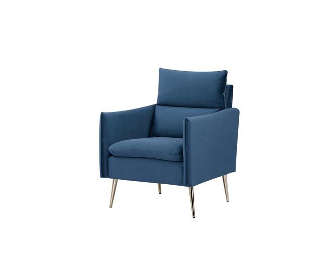 Sillón decorativo MINERVA Azul