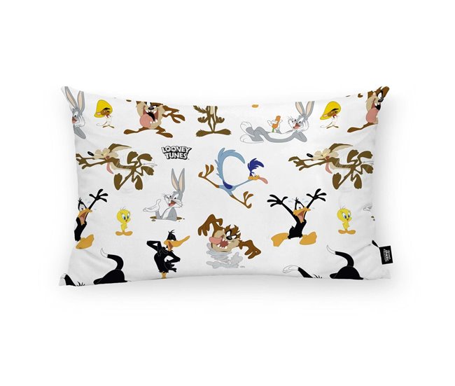 Funda de cojín Looney Characters C Blanco