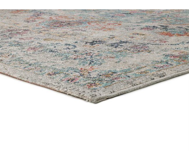 Alfombra de exterior/interior estilo vintage LUNA - ATTICGO 80x150 Azul