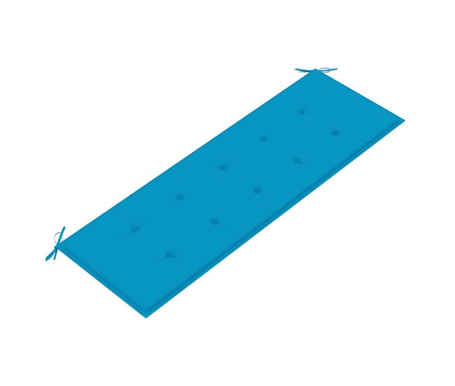 Banco de madera batavia con cojín 150x51 Antracita