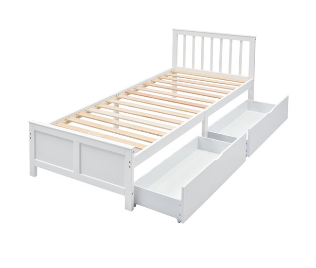 Camas individuales Blanco