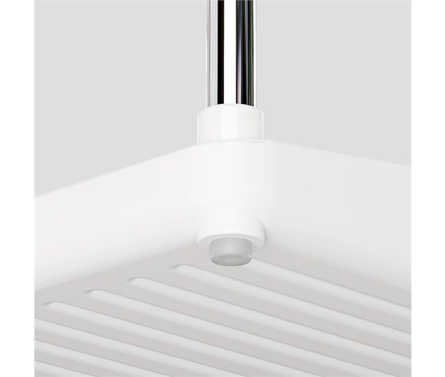 Pack 2 estanterías para especias c/dos alturas Max Home Blanco