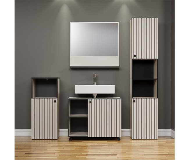 Mueble PureBlissBD 80 Gris