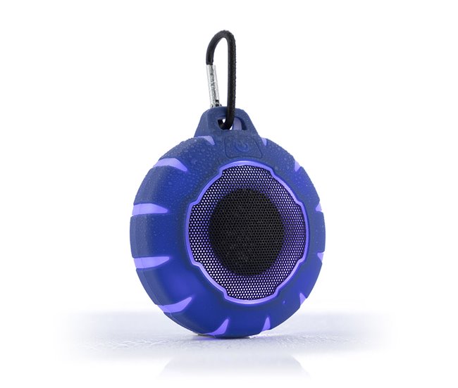 Altavoz Inalámbrico Flotante con LED Negro