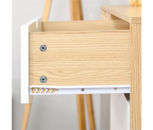 Aparador Auxiliar MDF HOMCOM, hogar - muebles de comedor 100 Multicolor