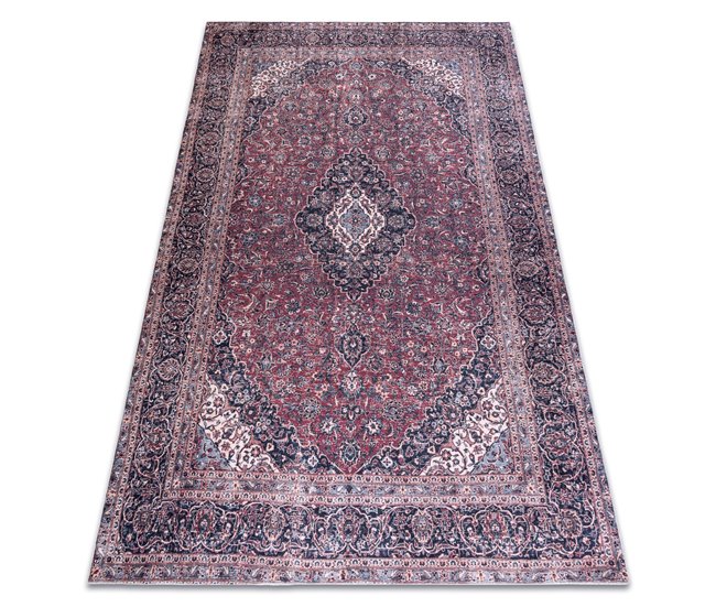 Alfombra lavable ANDRE 2288 Oriental vintage 80x150 Granate