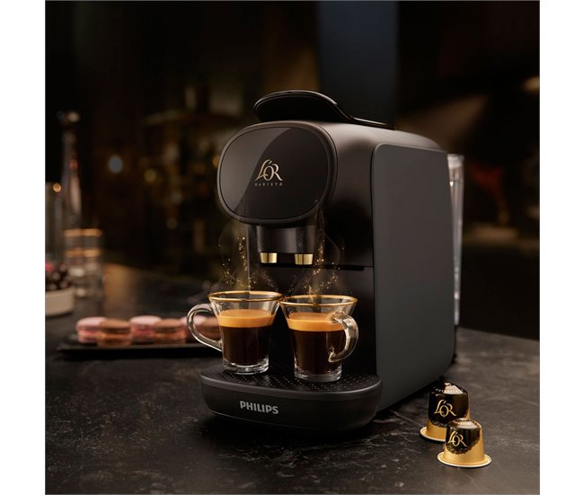Cafetera de cápsulas L'OR Barista Sublime Philips 1450W Negro