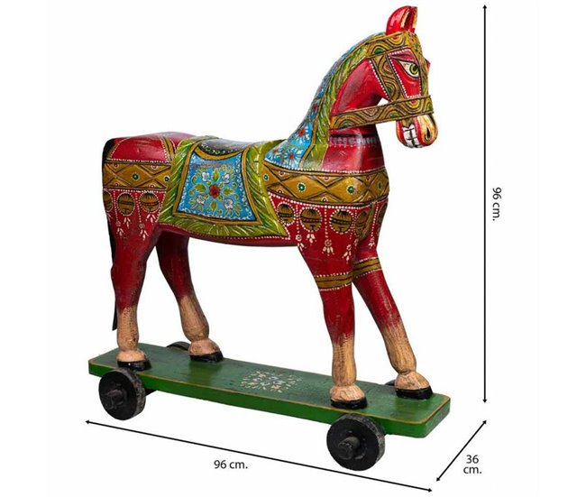 Figura Decorativa Multicolor