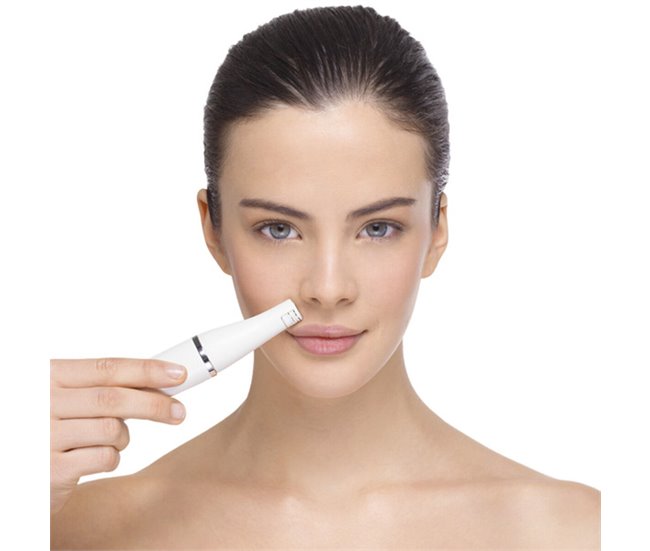 Limpiador-Depilador Facial Eléctrico 810 Blanco
