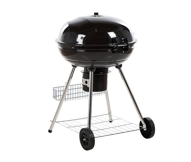 Beliani Barbacoa de carbón MARAPI Negro