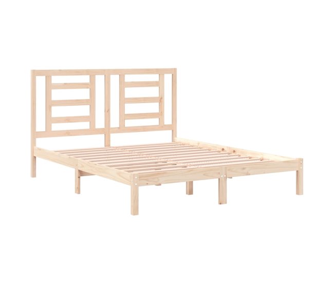 Estructura de cama 150x200 Natural