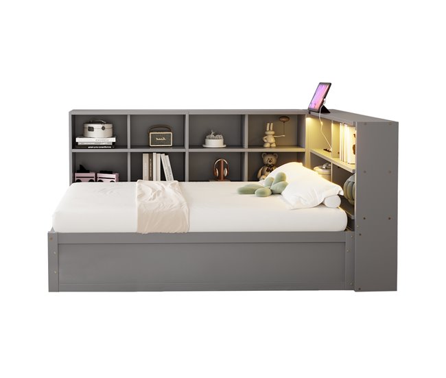 Canapés abatibles Gris