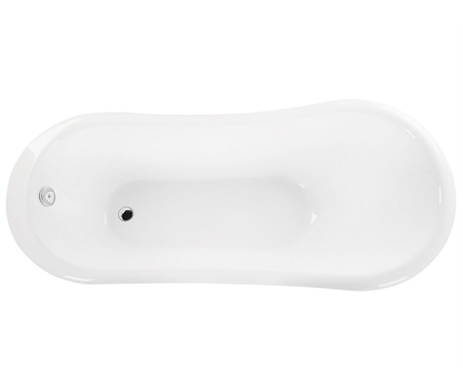 Beliani Bañera independiente CAYMAN 77x153 Azul