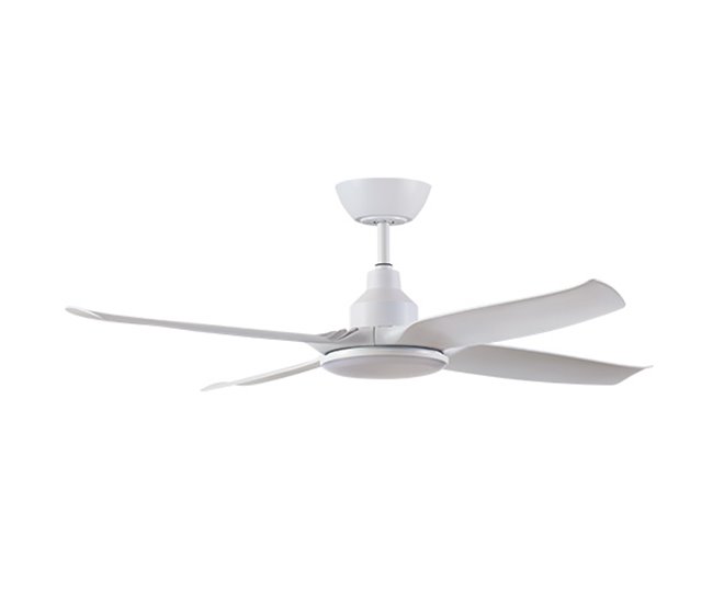 Ventilador de techo BAYU marca KYMPO 4 aspas 143cm Blanco
