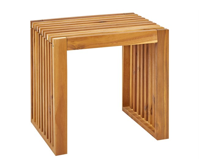 Beliani Conjunto de comedor BELLANO Madera Clara