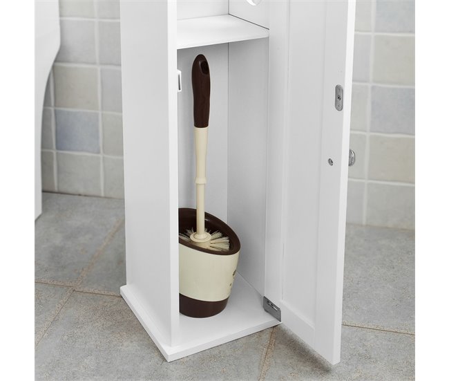 Portarrollo para Papel Higiénico FRG135-W SoBuy Blanco
