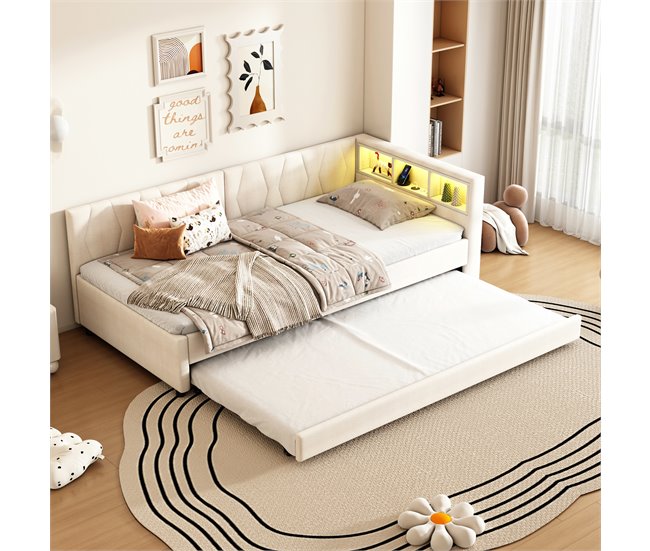 Camas nido 94x210 Beige