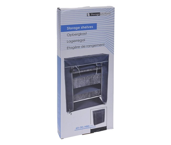 WELL HOME - Caja de almacenaje Gris