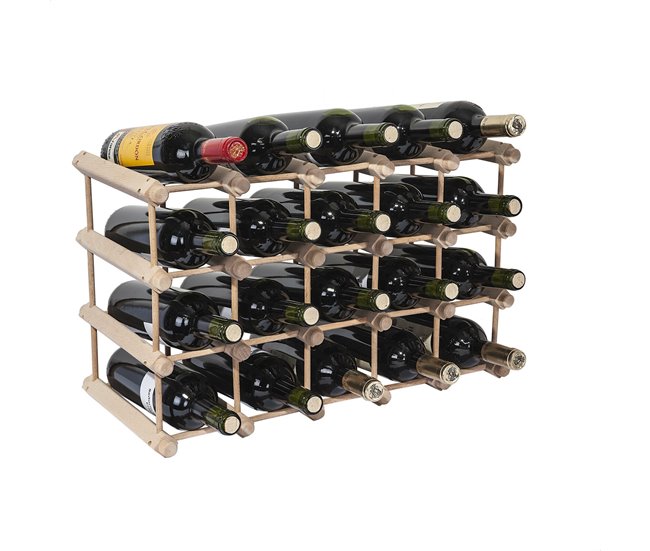 Botellero de haya Natural