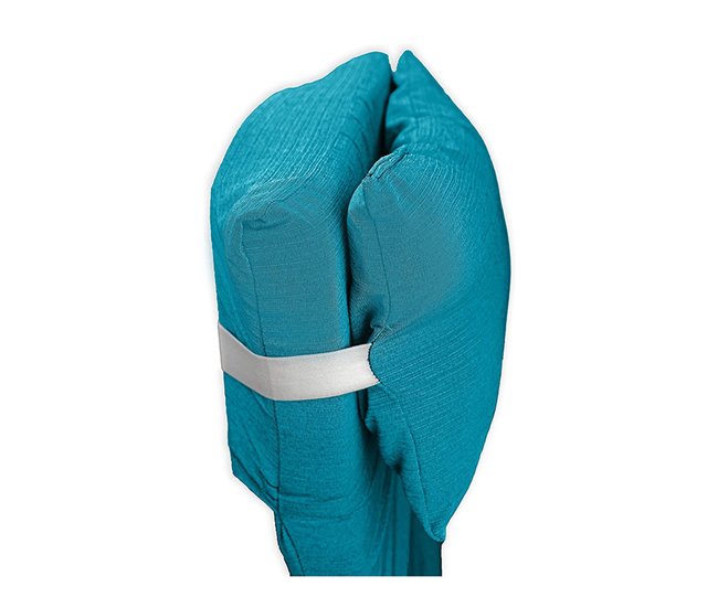 Acomoda Textil - Colchón Tumbona con Cojín Azul