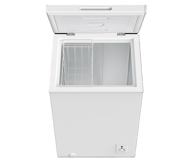 Congelador horizontal 54,5cm frío estático BENAVENT CHBME100DINV Blanco