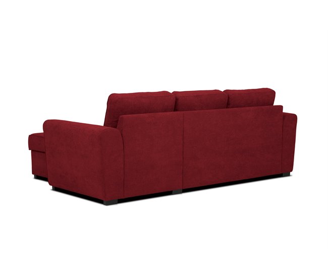 Chaise longue con cama ASTON Rojo