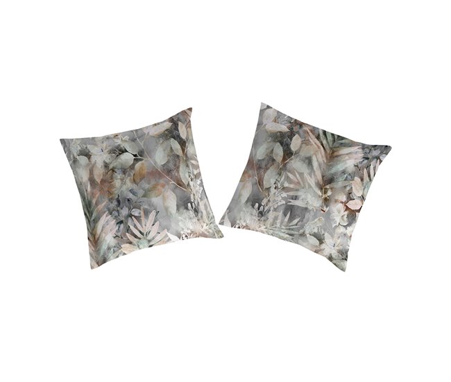 2 fundas de almohada RINDAEL Gris