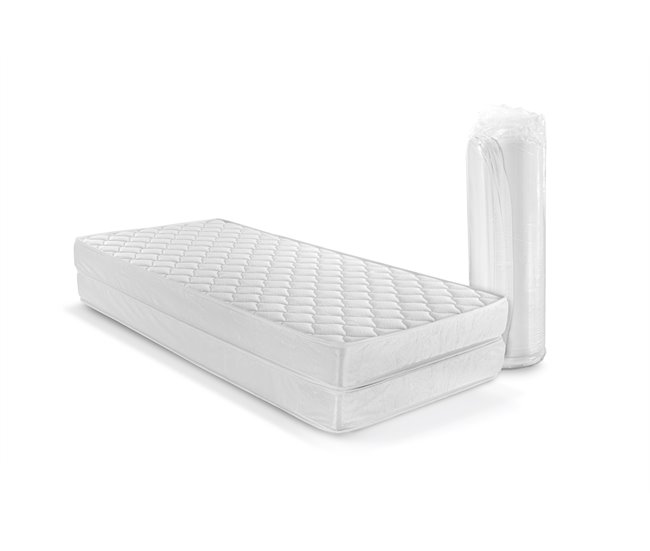 Pack 2 colchones para la cama UPPSALA 80x200cm Blanco