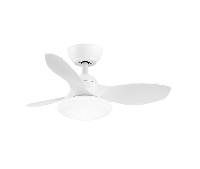 Ventilador De Techo Metal Serie Paramo Blanco