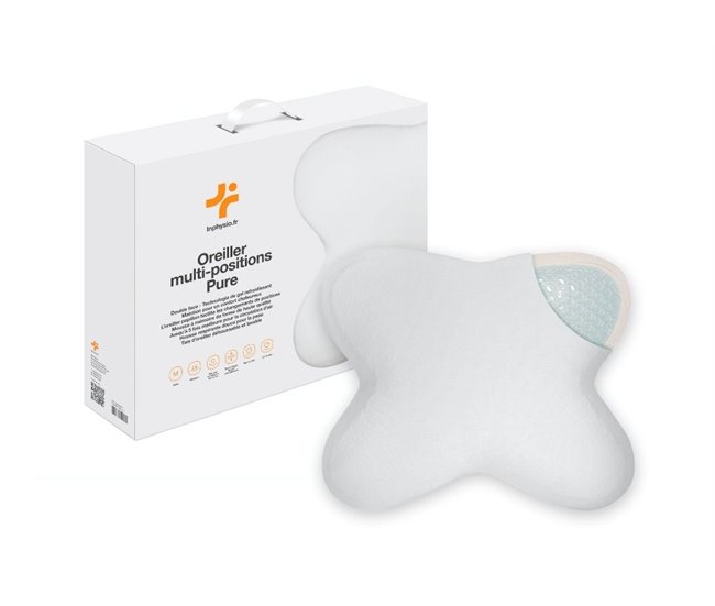 Almohada Mariposa Refrescante Gel Multiposiciones Blanco
