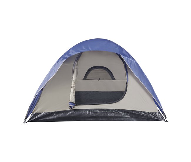 Tienda de campaña Bergeijk doble techo poliéster [pro.tec] 213x213 Azul