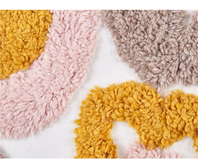 Beliani Cojín decorativo KANDIARO Multicolor