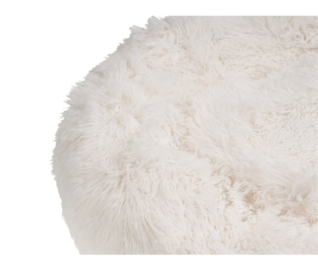 Beliani Cama para mascotas KULU Blanco/ Beige