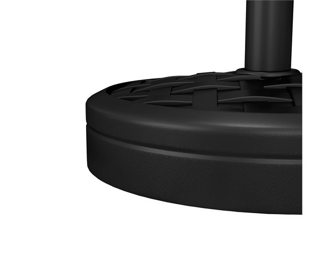 Base de Sombrilla HDPE, Cemento Outsunny Negro