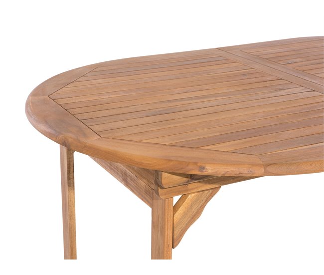 Beliani Conjunto de comedor MAUI Marron