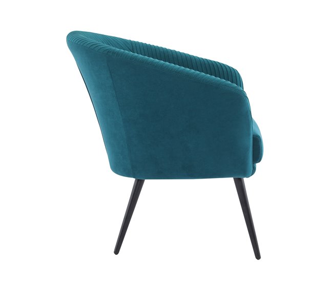 Sillón decorativo CLOE Azul