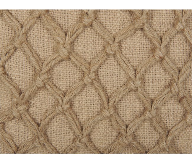 Beliani Cojín decorativo COLLOMIA Beige