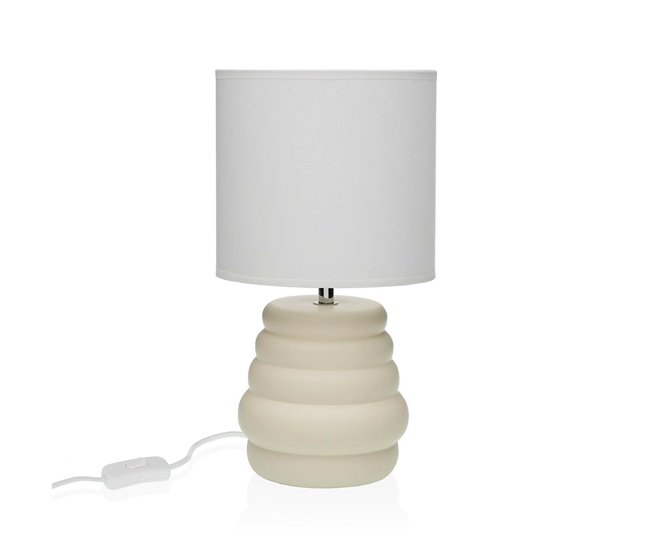 Lámpara de mesa Beige
