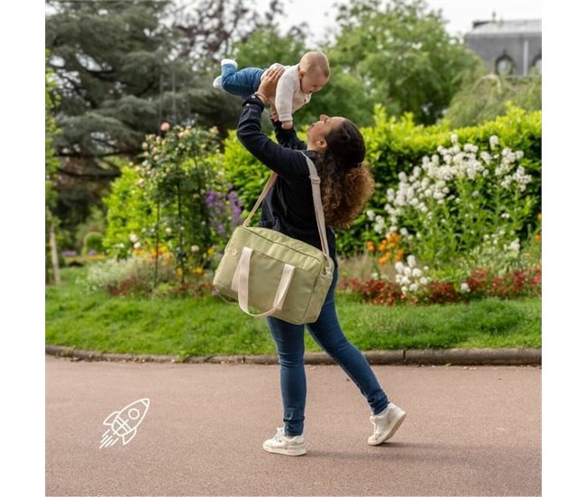 Bolso Cambiador de Pañales Bowling Multicolor