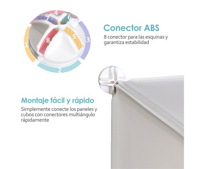 Armario Modular Plástico PP HOMCOM, hogar - muebles de recibidor 75 Blanco