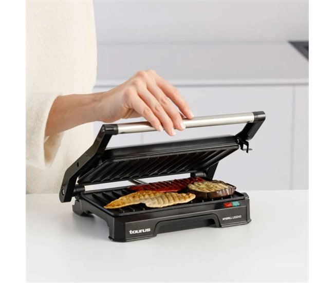 Grill de contacto MY GRILL LEGEND Negro/ Inox