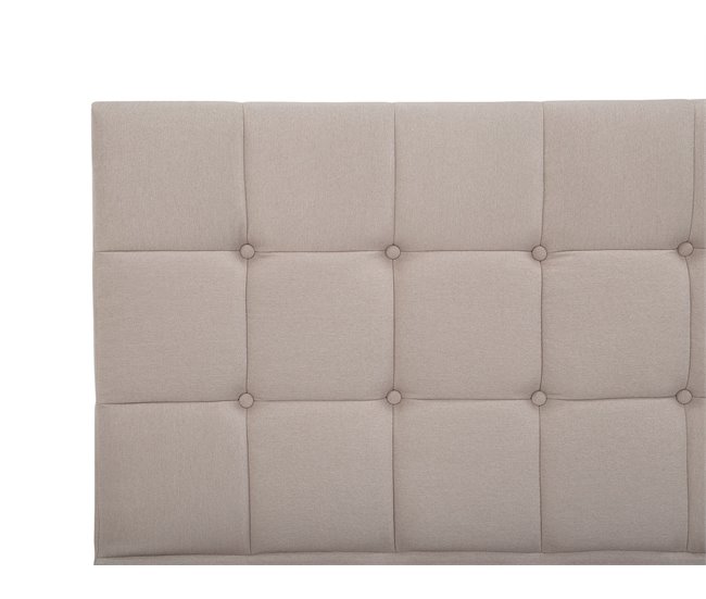 Beliani Cama continental Poliéster ADMIRAL 99x212 Arena
