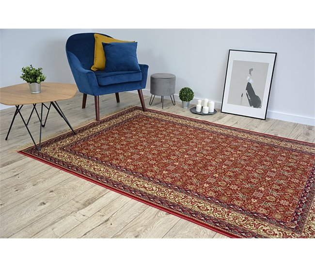Alfombra de jacquard WINDSOR 22938 Tradicional 160x230 Rojo
