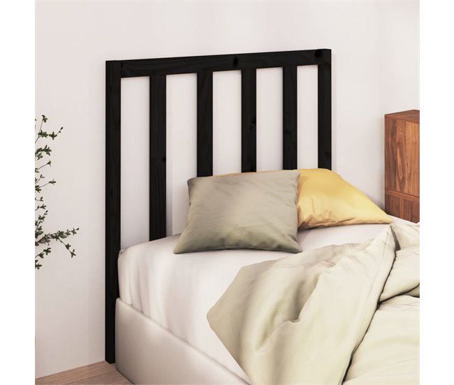 Cabecero cama - Mueble cabecero 96 Negro