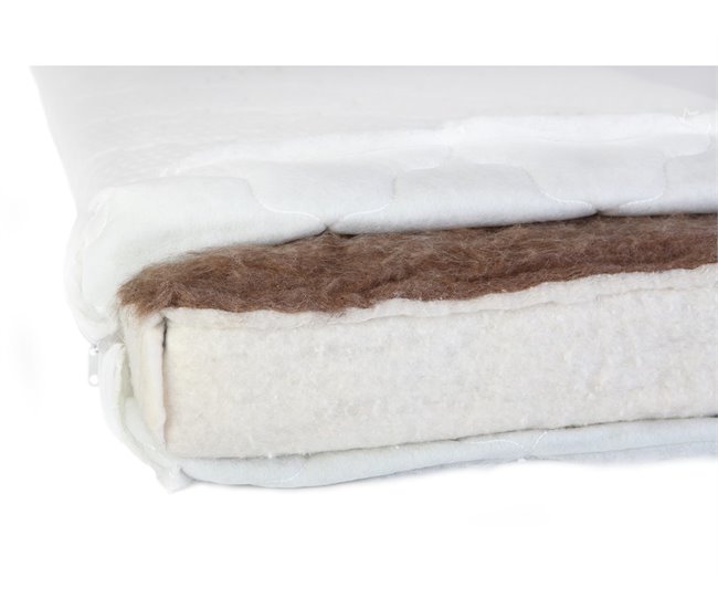 Colchón bebe premium YappyEcológico Blanco