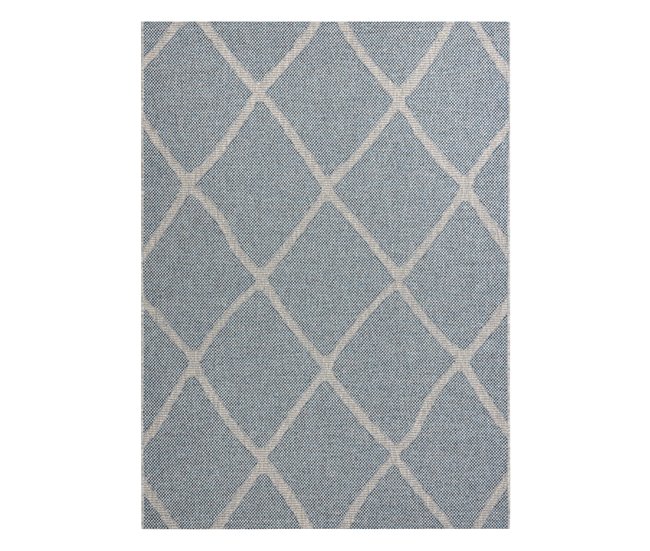 Alfombra HOUSE sisal 40345 enjerado Tejido plano efecto lanoso 200x290 Gris