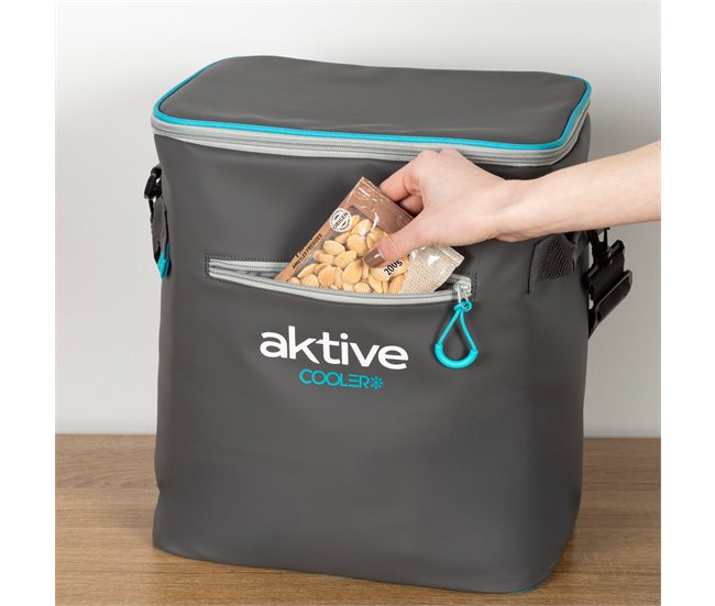 Aktive Bolsa térmica 23 litros de alto rendimiento Gris Azul